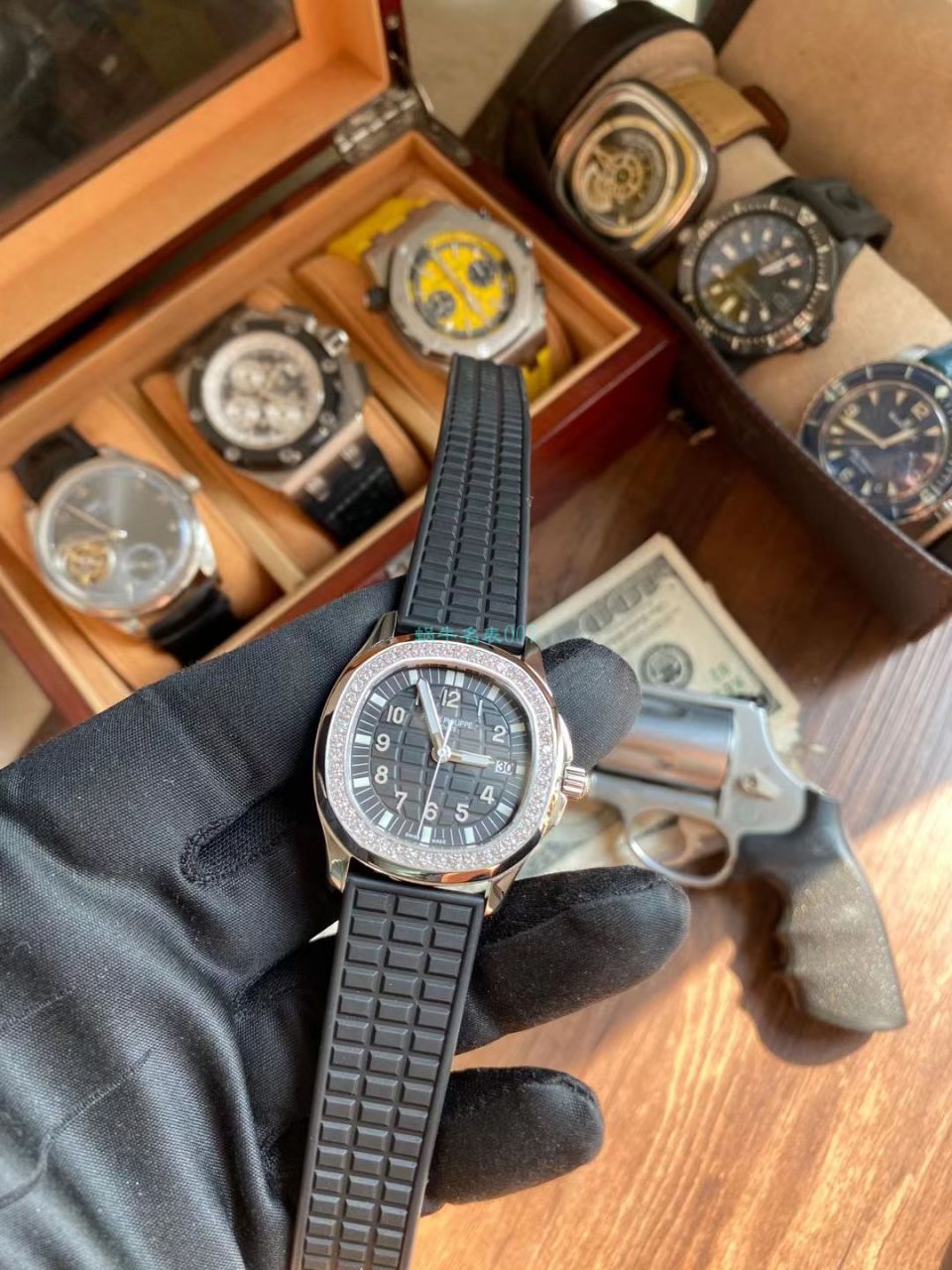 PPF Factory  PATEK PHILIPPE AQUANAUT Nautilus 1比1 Copy  Watches 5067A-001女表 / BD367