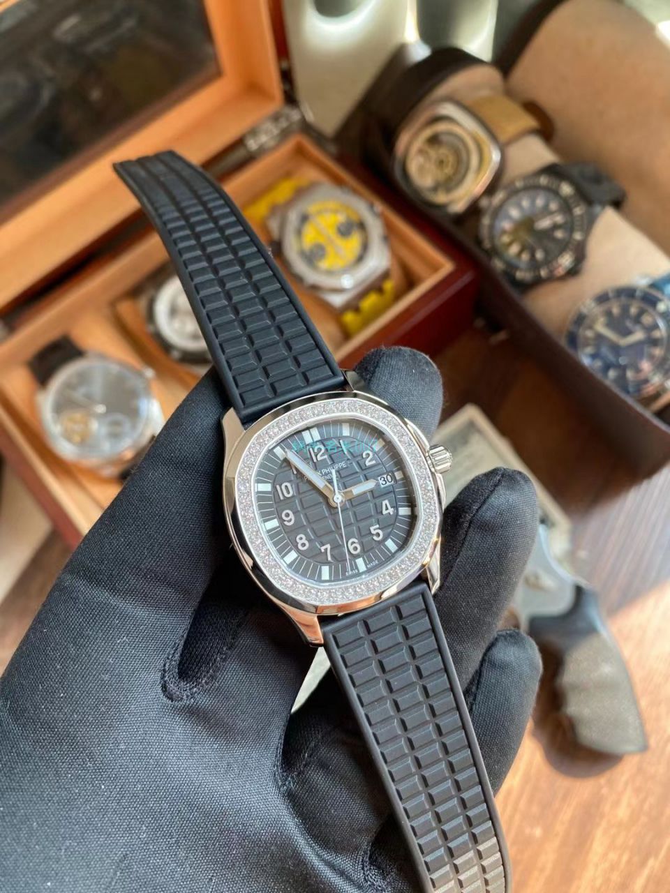 PPF Factory  PATEK PHILIPPE AQUANAUT Nautilus 1比1 Copy  Watches 5067A-001女表 / BD367