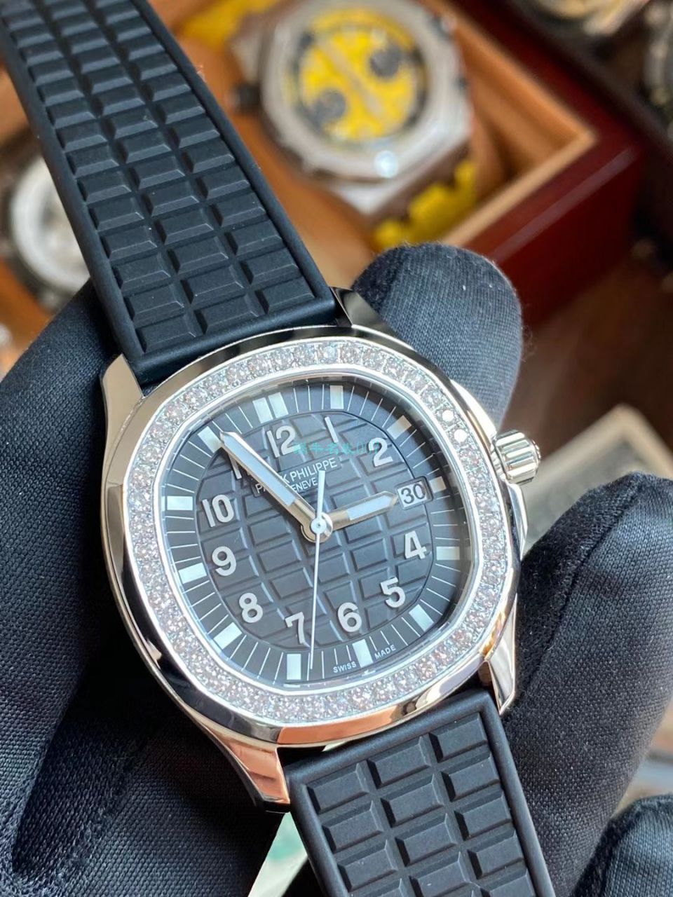 PPF Factory  PATEK PHILIPPE AQUANAUT Nautilus 1比1 Copy  Watches 5067A-001女表 / BD367