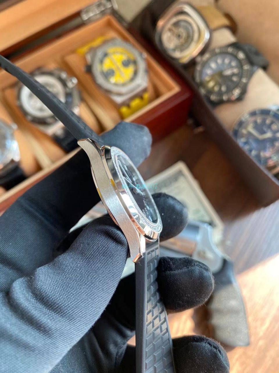PPF Factory  PATEK PHILIPPE AQUANAUT Nautilus 1比1 Copy  Watches 5067A-001女表 / BD367