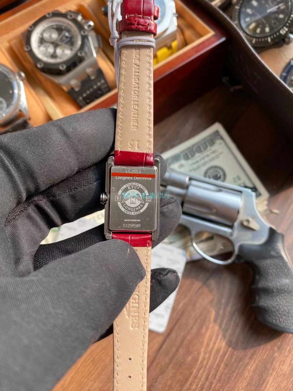【渠道原单女表林志玲同款】 Longines 优雅DOLCEVITA黛绰维纳系列L5.255.4.71.5 wrist watches  / L121