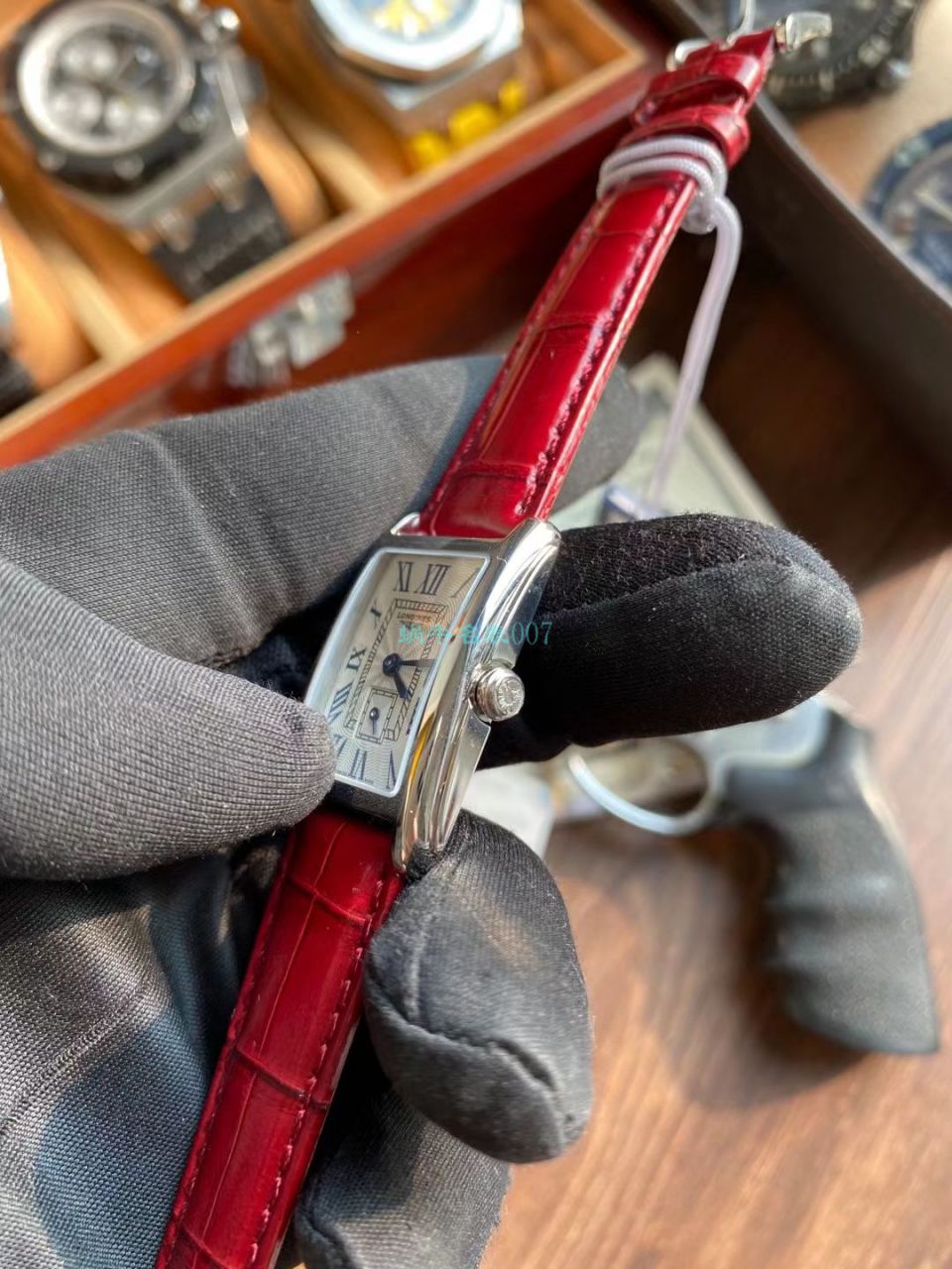 原单林志玲同款 Longines 优雅黛绰维纳女表L5.512.4.71.5 wrist watches  / L176