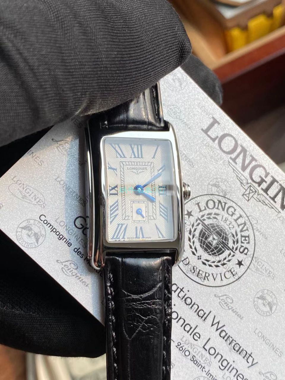 原单林志玲同款 Longines 优雅黛绰维纳女表L5.512.4.71.5 wrist watches  / L176