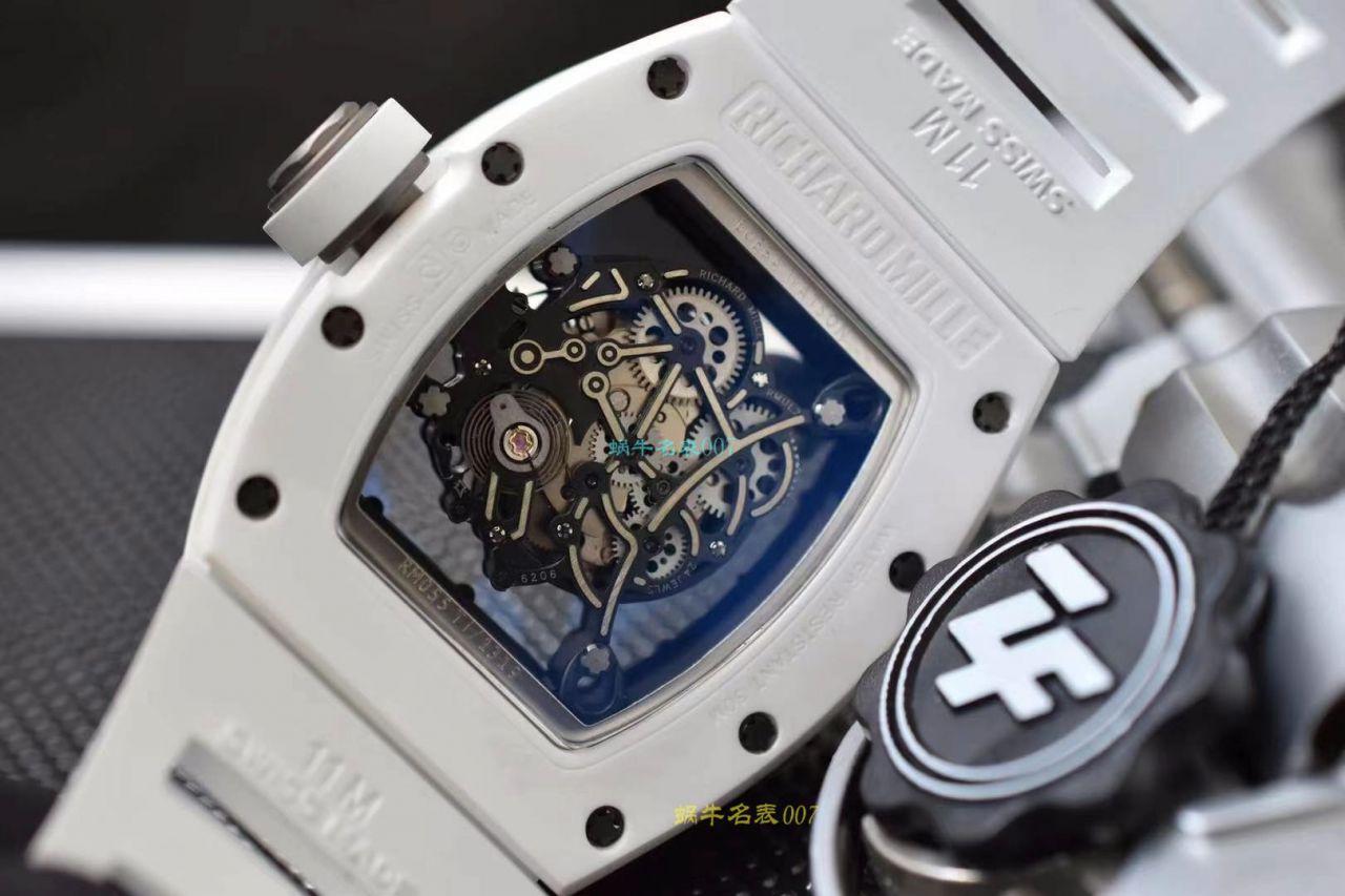 ZF Factory  RICHARD MILLE RICHARD MILLE男士系列RM 055 top 1比1 Replica Copy  Watches  / ZFRM055