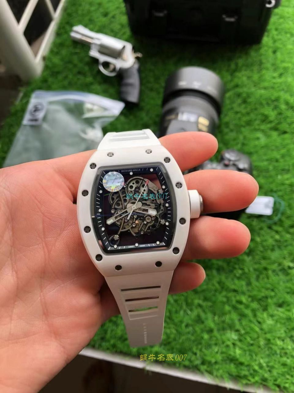 ZF Factory  RICHARD MILLE RICHARD MILLE男士系列RM 055 top 1比1 Replica Copy  Watches  / ZFRM055