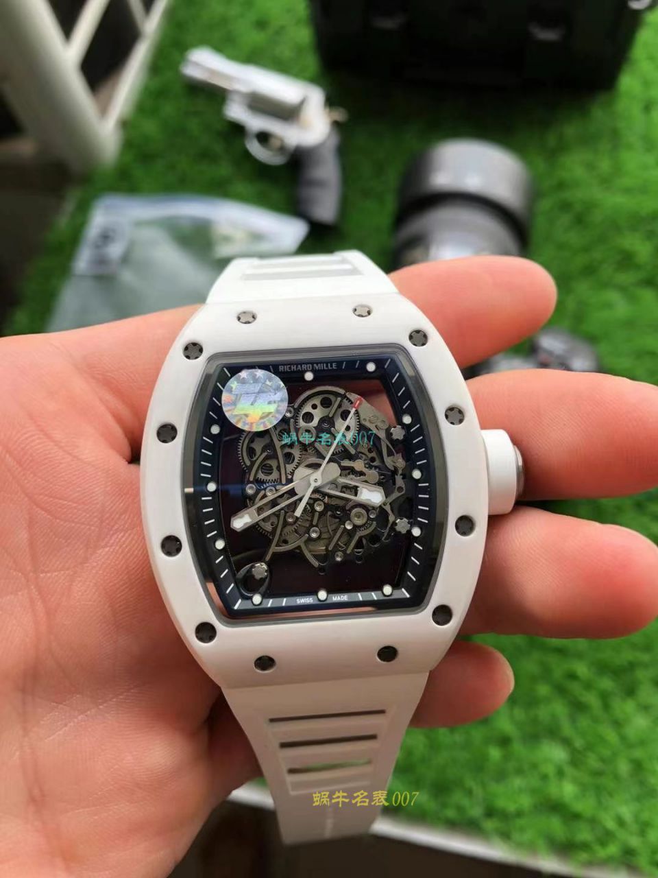 ZF Factory  RICHARD MILLE RICHARD MILLE男士系列RM 055 top 1比1 Replica Copy  Watches  / ZFRM055