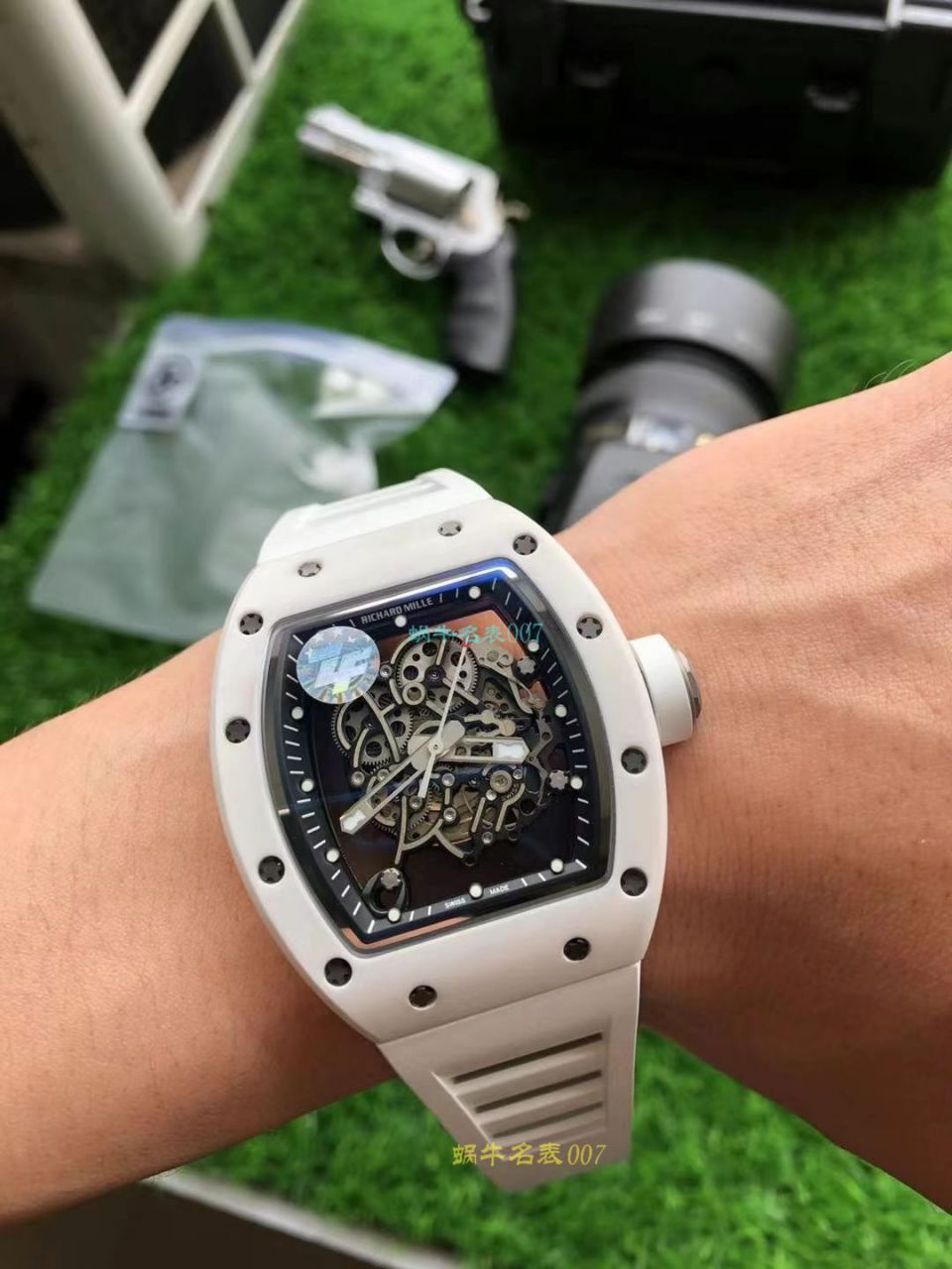 ZF Factory  RICHARD MILLE RICHARD MILLE男士系列RM 055 top 1比1 Replica Copy  Watches  / ZFRM055