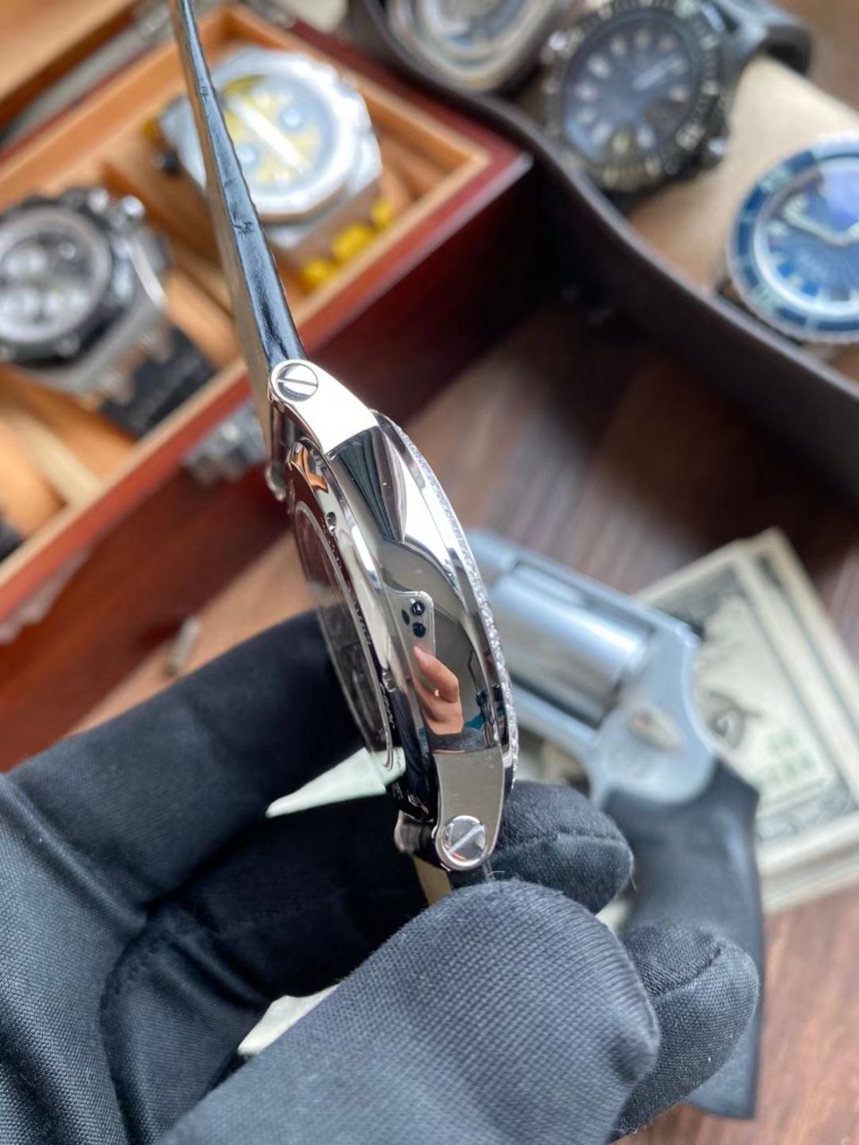 BBR Factory  Cartier  高级制表 Tourbillon 1比1 Replica Watches HPI00592，HPI00593 wrist watches  / K332