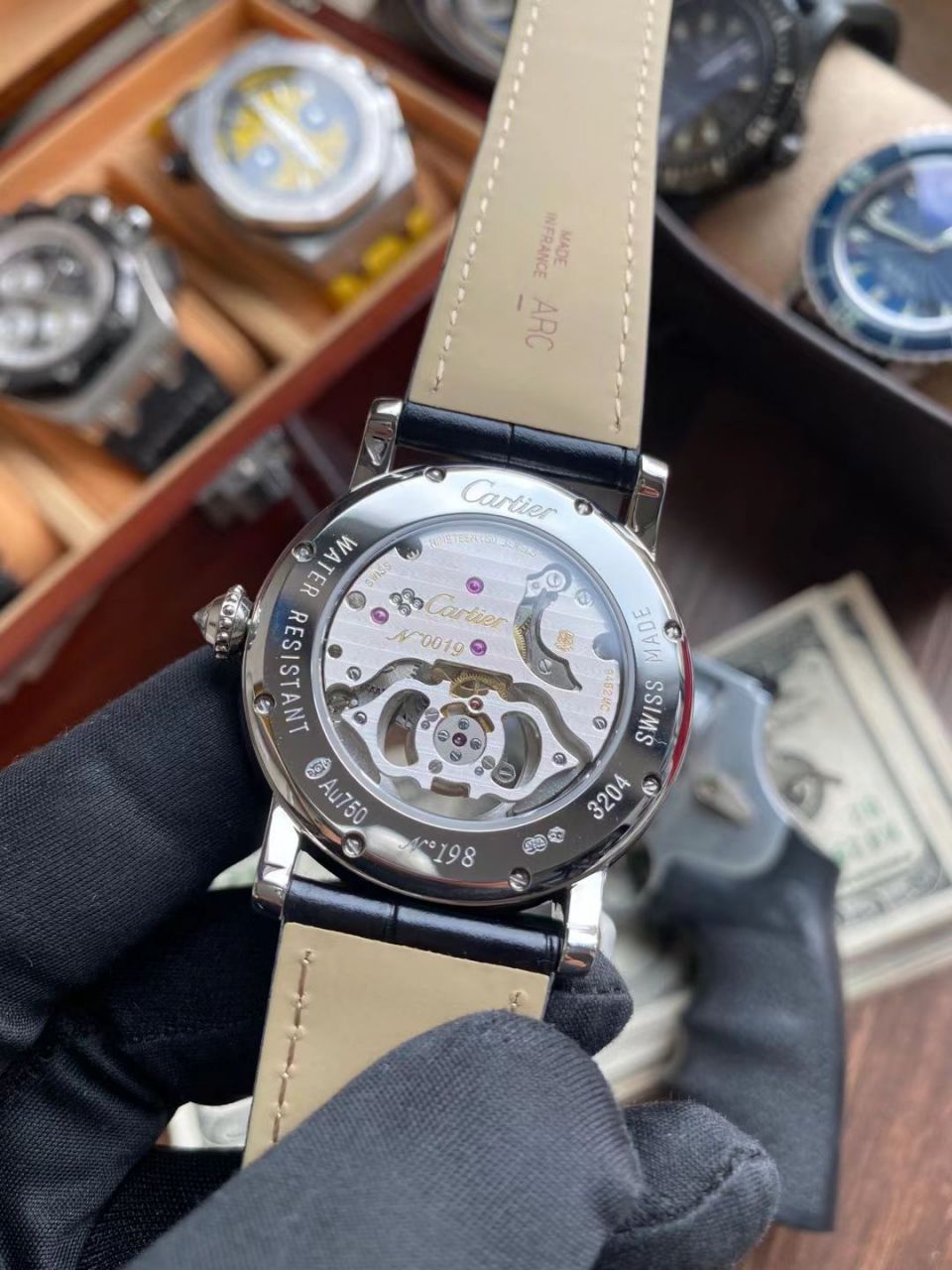 BBR Factory  Cartier  高级制表 Tourbillon 1比1 Replica Watches HPI00592，HPI00593 wrist watches  / K332