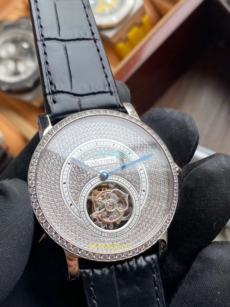 BBR Factory  Cartier  高级制表 Tourbillon 1比1 Replica Watches HPI00592，HPI00593 wrist watches  / K332