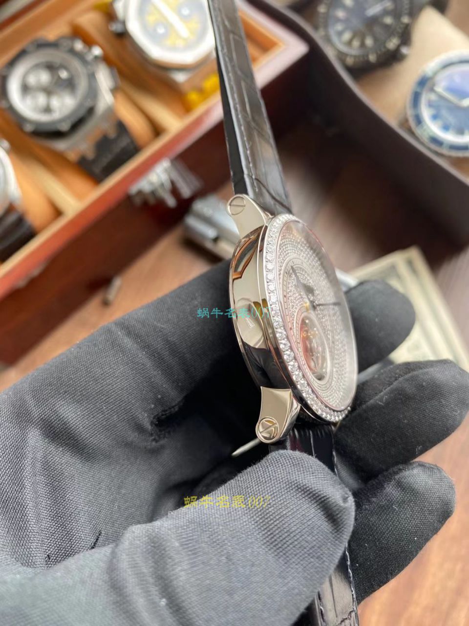 BBR Factory  Cartier  高级制表 Tourbillon 1比1 Replica Watches HPI00592，HPI00593 wrist watches  / K332