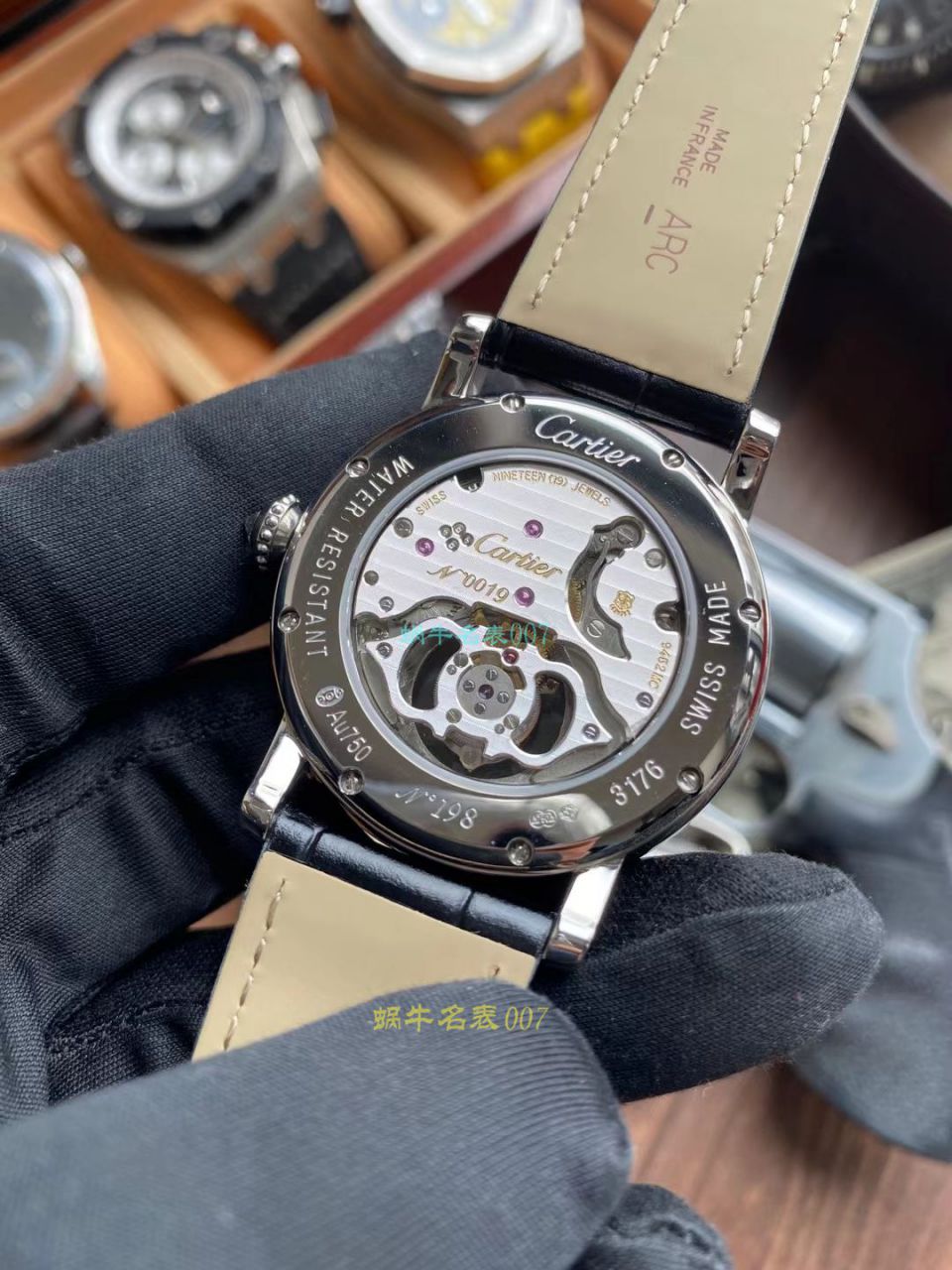 BBR Factory  Cartier  高级制表 Tourbillon 1比1 Replica Watches HPI00592，HPI00593 wrist watches  / K332