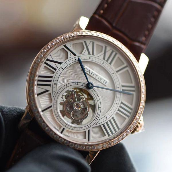 BBR Factory  Cartier  高级制表 Tourbillon 1比1 Knockoff  Watches HPI00593 wrist watches 