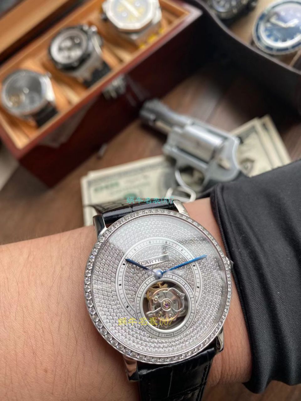BBR Factory  Cartier  高级制表 Tourbillon 1比1 Knockoff  Watches HPI00593 wrist watches  / K336