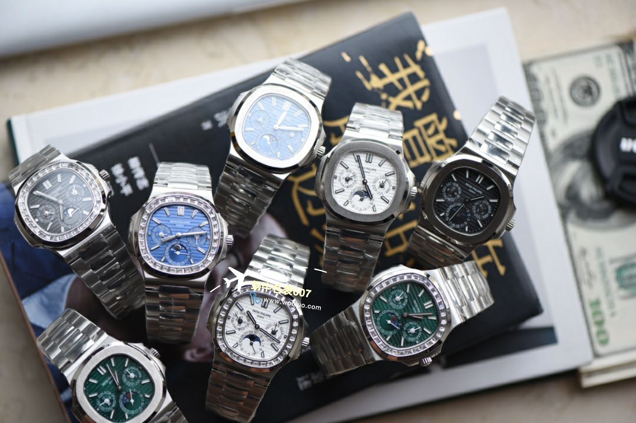  Video analysis TW Factory  PATEK PHILIPPE  top  Replica Copy  Watches 运动优雅系列 Nautilus 5740/1G-001 wrist watches  / BD369