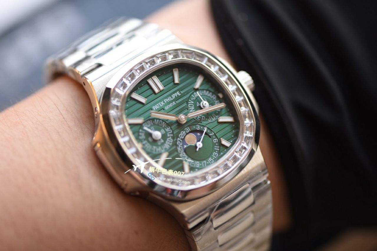  Video analysis TW Factory  PATEK PHILIPPE  top  Replica Copy  Watches 运动优雅系列 Nautilus 5740/1G-001 wrist watches  / BD369