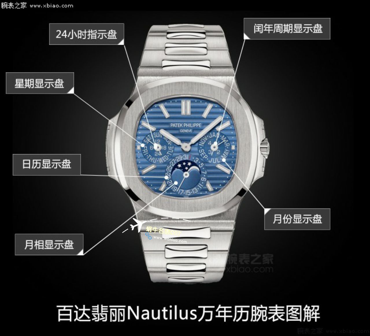  Video analysis TW Factory  PATEK PHILIPPE  top  Replica Copy  Watches 运动优雅系列 Nautilus 5740/1G-001 wrist watches  / BD369