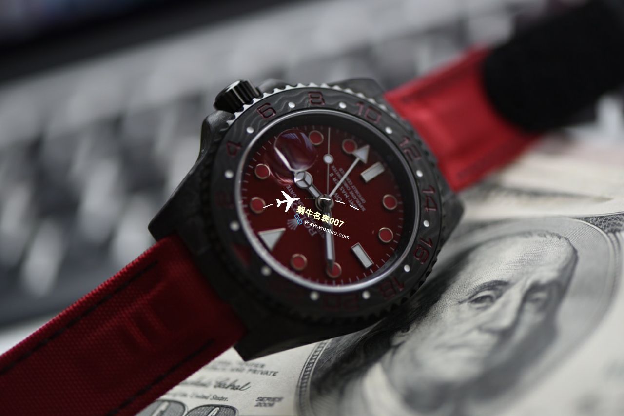  Video analysis  copy customized  Perfect  Replica Watches diw carbon fiber  Rolex  GMT MASTER  / R760