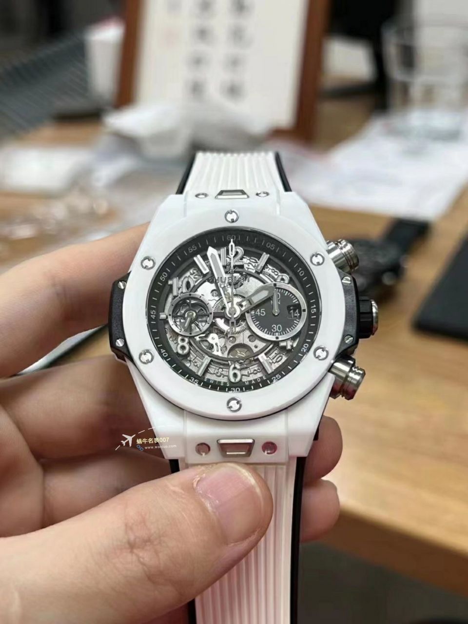  Video analysis ZF top  Replica Copy 彩色 Composite  hublot BIG BANG系列441.HX.1170.RX，441.CY.471Y.RX wrist watches  / YB121