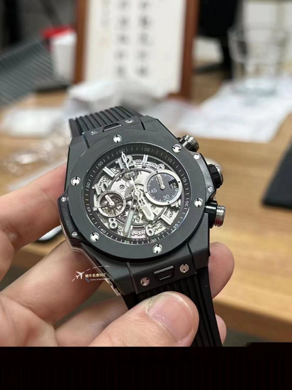  Video analysis ZF top  Replica Copy 彩色 Composite  hublot BIG BANG系列441.HX.1170.RX，441.CY.471Y.RX wrist watches  / YB121