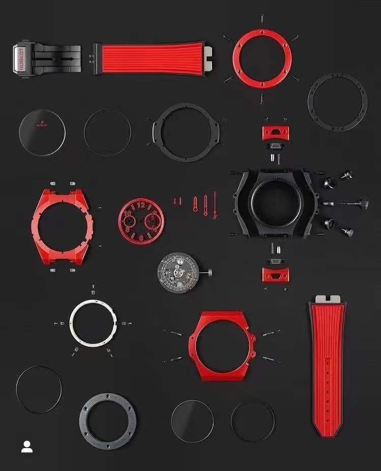  Video analysis ZF top  Replica Copy 彩色 Composite  hublot BIG BANG系列441.HX.1170.RX，441.CY.471Y.RX wrist watches  / YB121