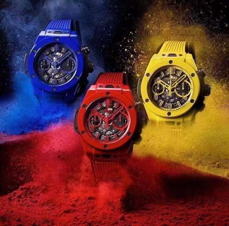  Video analysis ZF top  Replica Copy 彩色 Composite  hublot BIG BANG系列441.HX.1170.RX，441.CY.471Y.RX wrist watches  / YB121