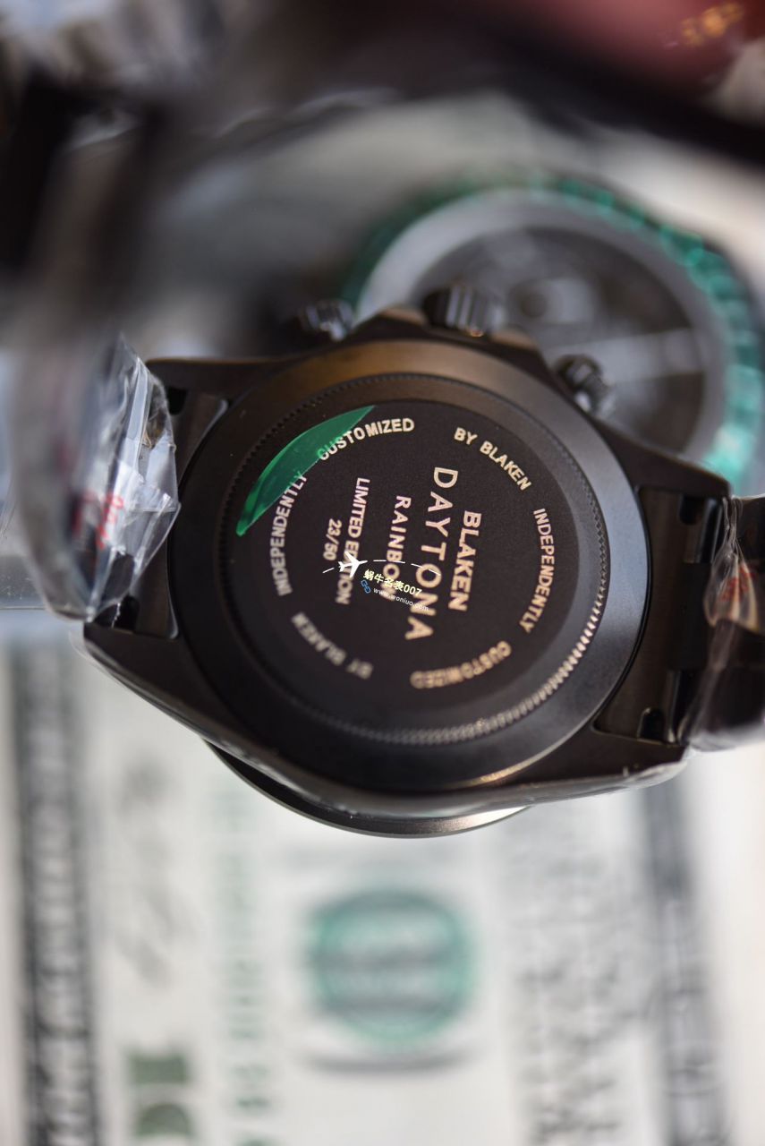 NOOB殿堂级玩物N Factory 4130 Movement  Rolex  Ditongna 改装而成的 top  Replica Copy blaken wrist watches  / R762