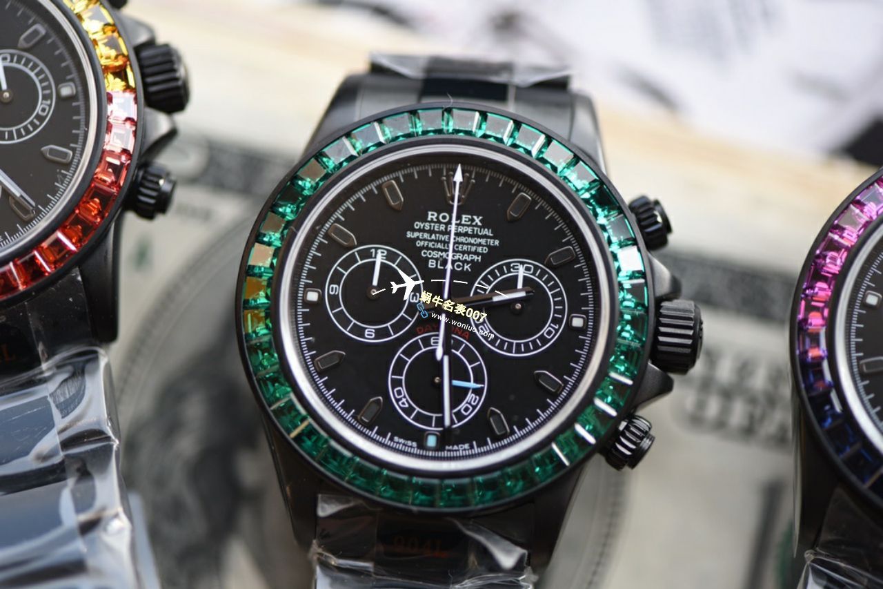NOOB殿堂级玩物N Factory 4130 Movement  Rolex  Ditongna 改装而成的 top  Replica Copy blaken wrist watches  / R762