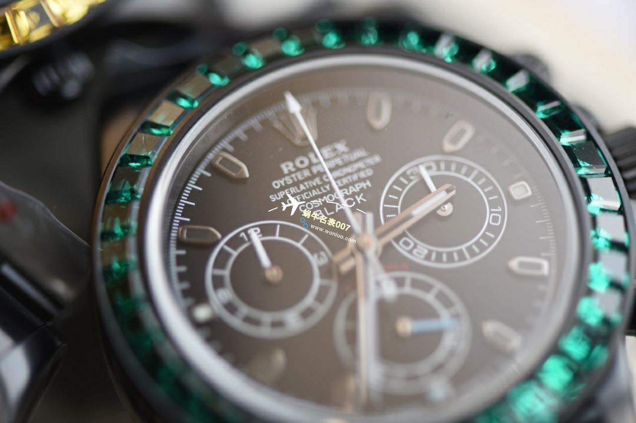 NOOB殿堂级玩物N Factory 4130 Movement  Rolex  Ditongna 改装而成的 top  Replica Copy blaken wrist watches  / R762