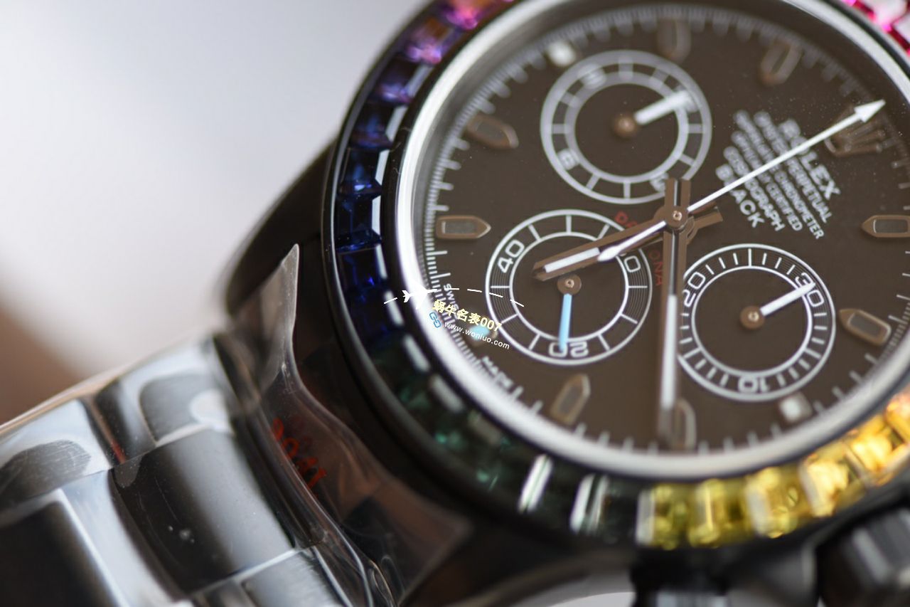 NOOB殿堂级玩物N Factory 4130 Movement  Rolex  Ditongna 改装而成的 top  Replica Copy blaken wrist watches  / R762