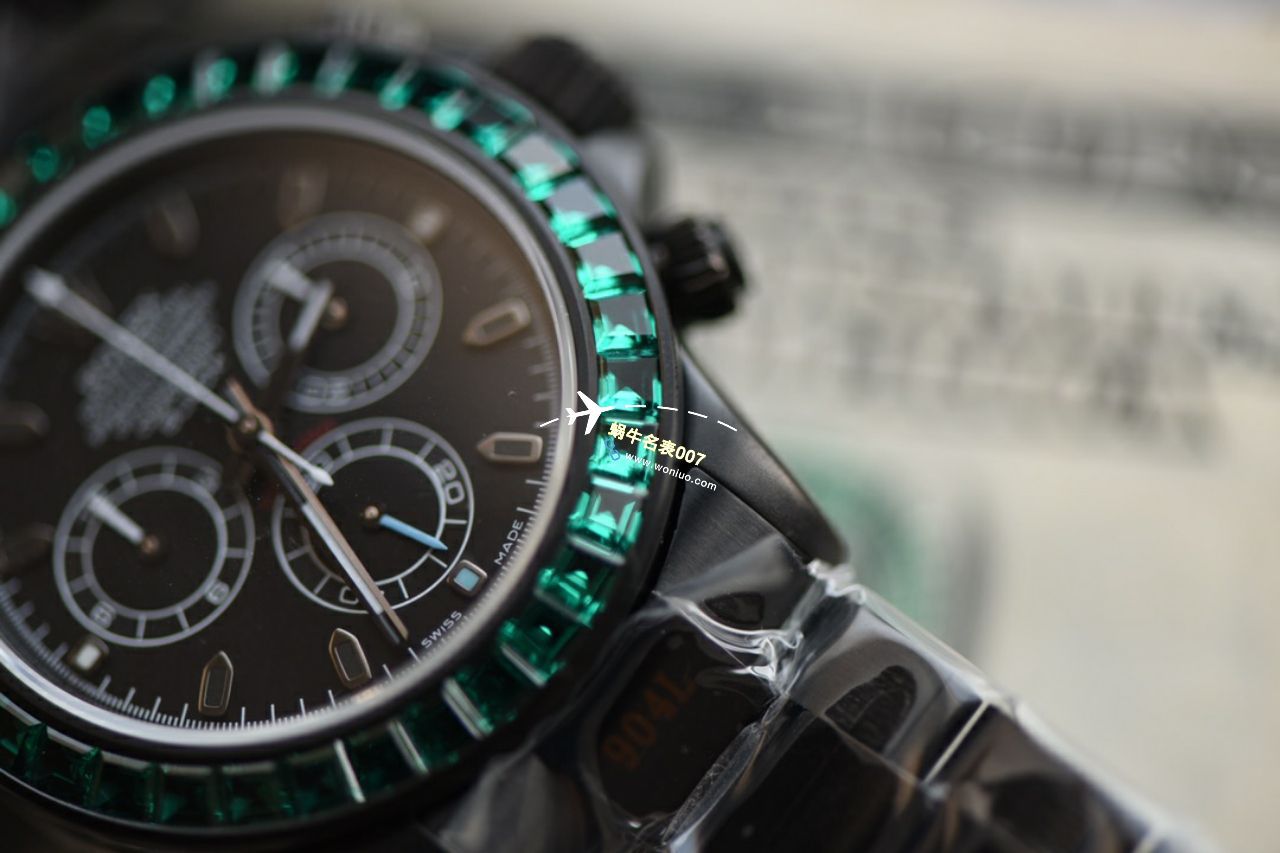 NOOB殿堂级玩物N Factory 4130 Movement  Rolex  Ditongna 改装而成的 top  Replica Copy blaken wrist watches  / R762