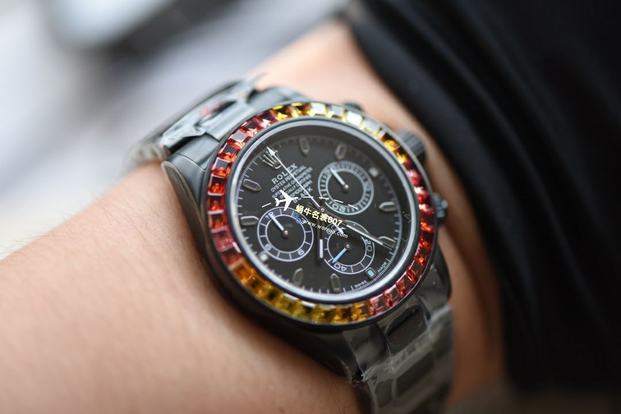 NOOB殿堂级玩物N Factory 4130 Movement  Rolex  Ditongna 改装而成的 top  Replica Copy blaken wrist watches  / R762