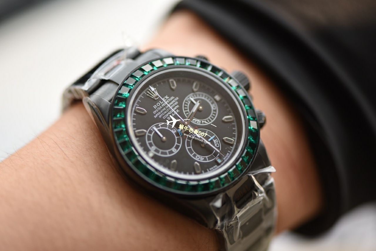 NOOB殿堂级玩物N Factory 4130 Movement  Rolex  Ditongna 改装而成的 top  Replica Copy blaken wrist watches  / R762