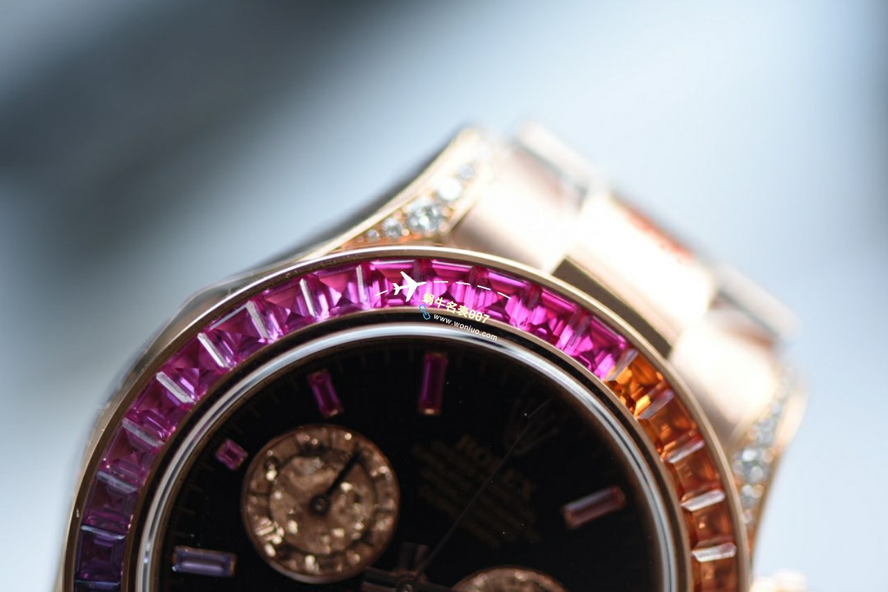 NOOB殿堂级玩物N Factory 4130 Movement  Rolex  Ditongna 改装而成的 top  Replica Copy blaken wrist watches  / R762