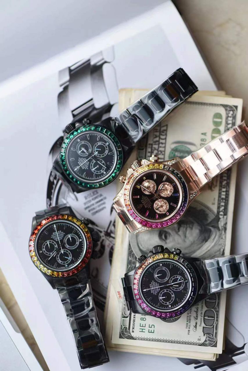 NOOB殿堂级玩物N Factory 4130 Movement  Rolex  Ditongna 改装而成的 top  Replica Copy blaken wrist watches  / R762