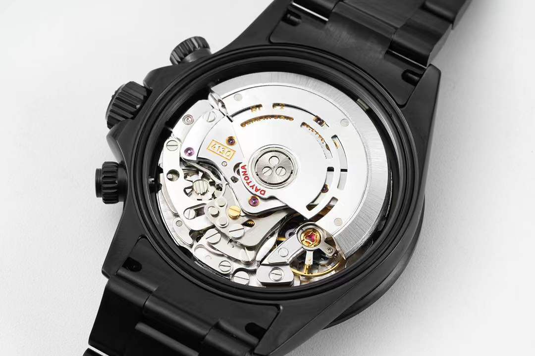 NOOB殿堂级玩物N Factory 4130 Movement  Rolex  Ditongna 改装而成的 top  Replica Copy blaken wrist watches  / R762