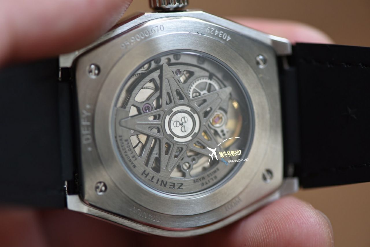  Video analysis LF Factory 真力时 Perfect  High quality  Knockoff  Watches DEFY系列95.9000.670/78.R584 wrist watches  / ZSL067