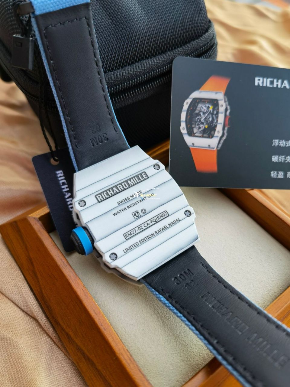 RM 27-02 真 Tourbillon RICHARD MILLE （ Richard Miller  Perfect  High quality  Replica Watches ） / GQRM27-02