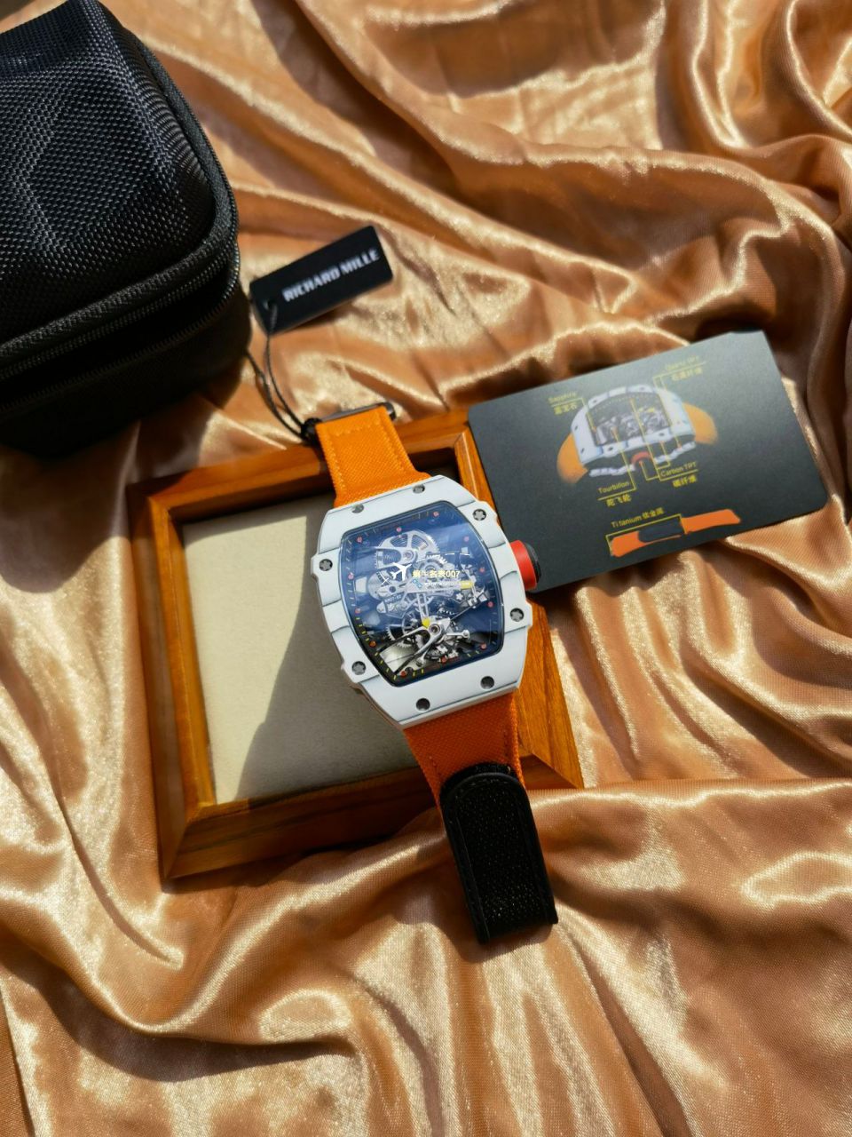 RM 27-02 真 Tourbillon RICHARD MILLE （ Richard Miller  Perfect  High quality  Replica Watches ） / GQRM27-02