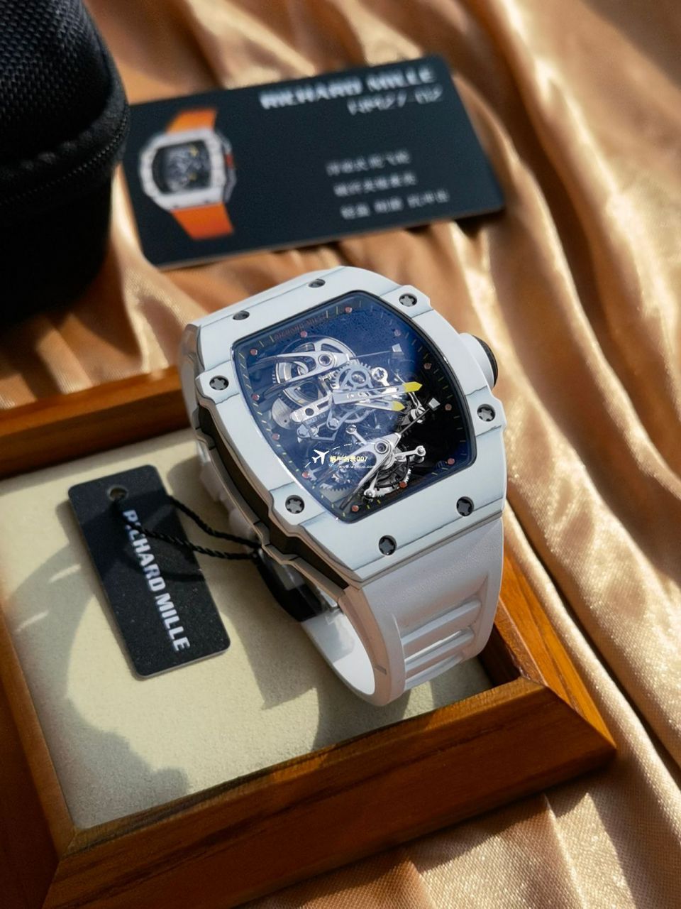 RM 27-02 真 Tourbillon RICHARD MILLE （ Richard Miller  Perfect  High quality  Replica Watches ） / GQRM27-02