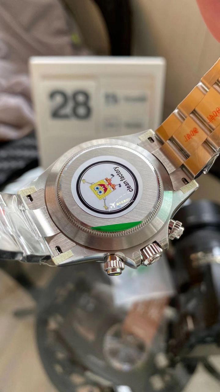  Video analysis clean Factory 4130 Movement  Rolex  Ditongna 熊猫迪m116500ln-0001等 top  Perfect  Replica Watches  / R763
