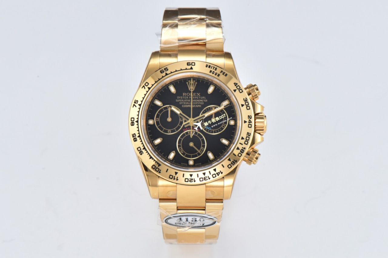  Video analysis clean Factory 4130 Movement  Rolex  Ditongna 熊猫迪m116500ln-0001等 top  Perfect  Replica Watches  / R763