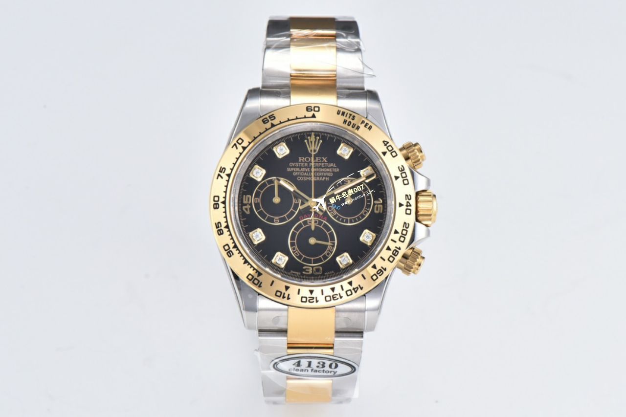  Video analysis clean Factory 4130 Movement  Rolex  Ditongna 熊猫迪m116500ln-0001等 top  Perfect  Replica Watches  / R763