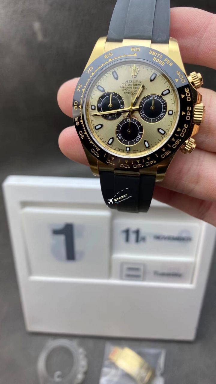  Video analysis clean Factory 4130 Movement  Rolex  Ditongna 熊猫迪m116500ln-0001等 top  Perfect  Replica Watches  / R763