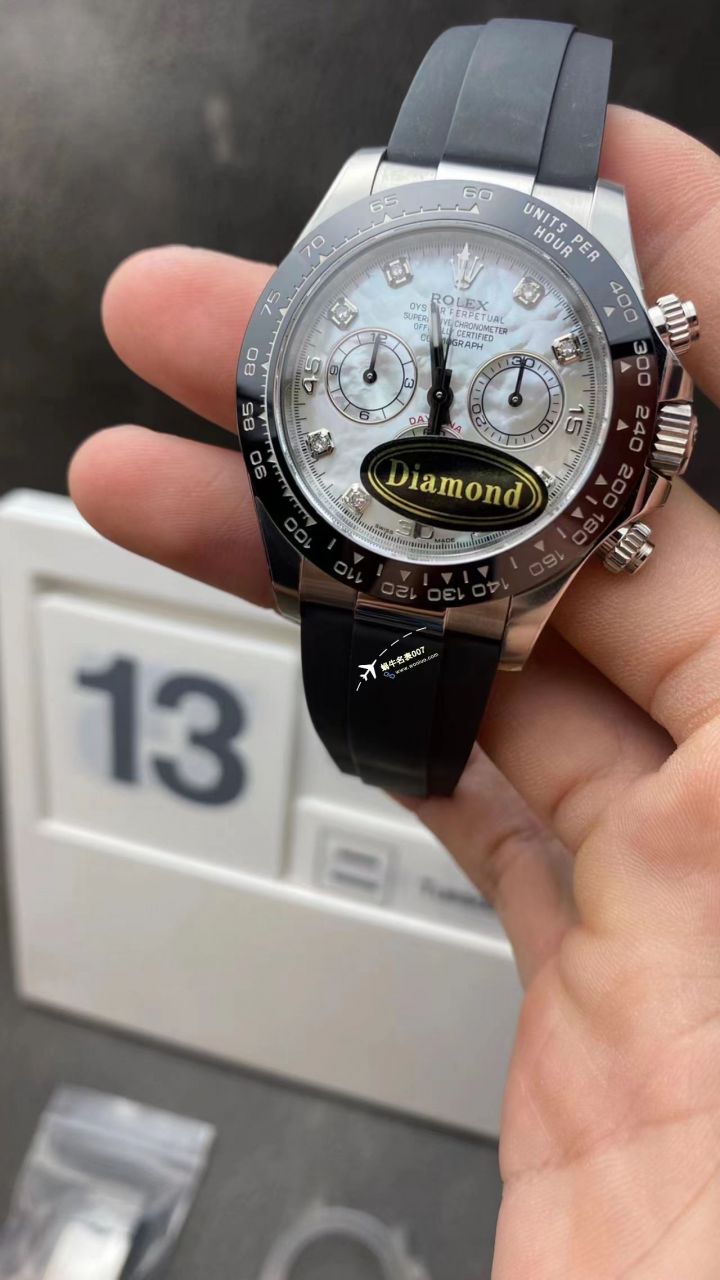  Video analysis clean Factory 4130 Movement  Rolex  Ditongna 熊猫迪m116500ln-0001等 top  Perfect  Replica Watches  / R763