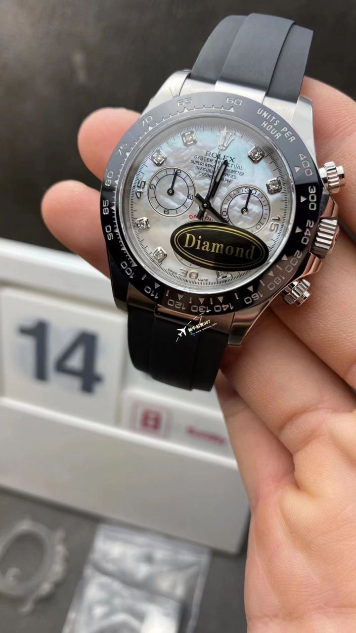  Video analysis clean Factory 4130 Movement  Rolex  Ditongna 熊猫迪m116500ln-0001等 top  Perfect  Replica Watches  / R763