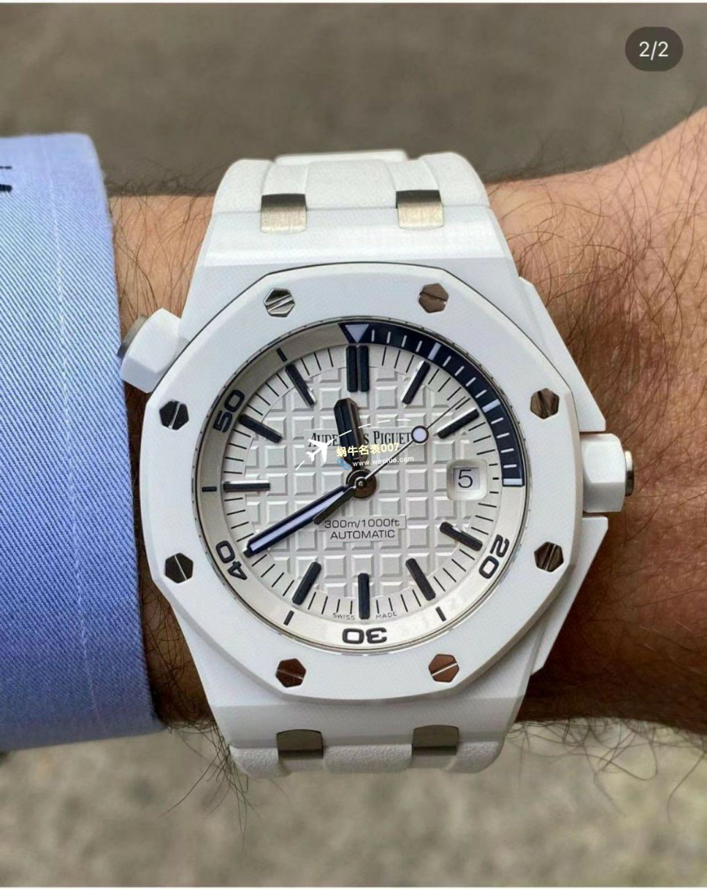 APS Factory  Perfect  Replica Watches Audemars Piguet  Royal Oak Offshore 15707CB.OO.A010CA.01和15707CE.OO.A002CA.01 / AP227