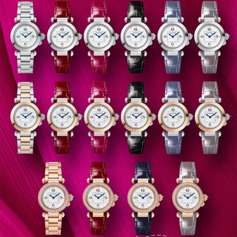 AF Factory  Perfect  Replica 女表 Cartier  帕莎系列WJPA0018，WGPA0018 wrist watches 