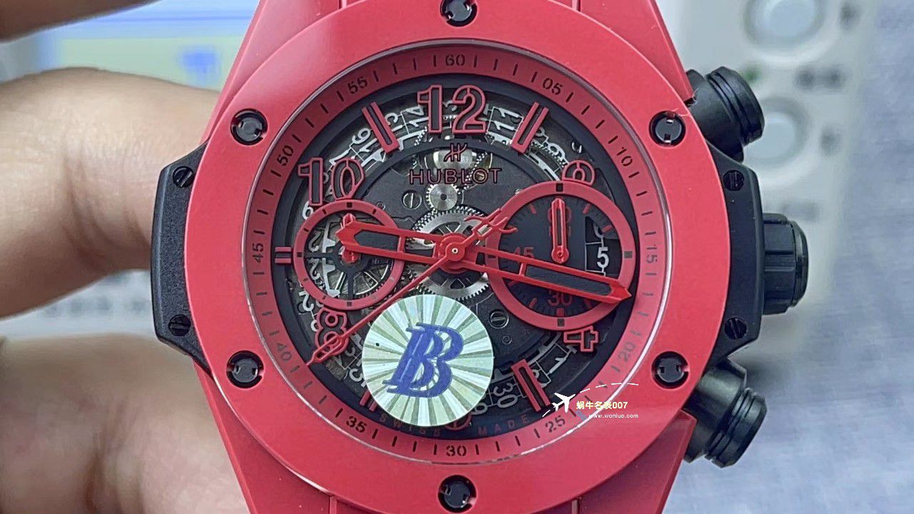  Video analysis ZF top  Replica Copy 彩色 Composite  hublot BIG BANG系列441.HX.1170.RX，441.CY.471Y.RX wrist watches  / YB121