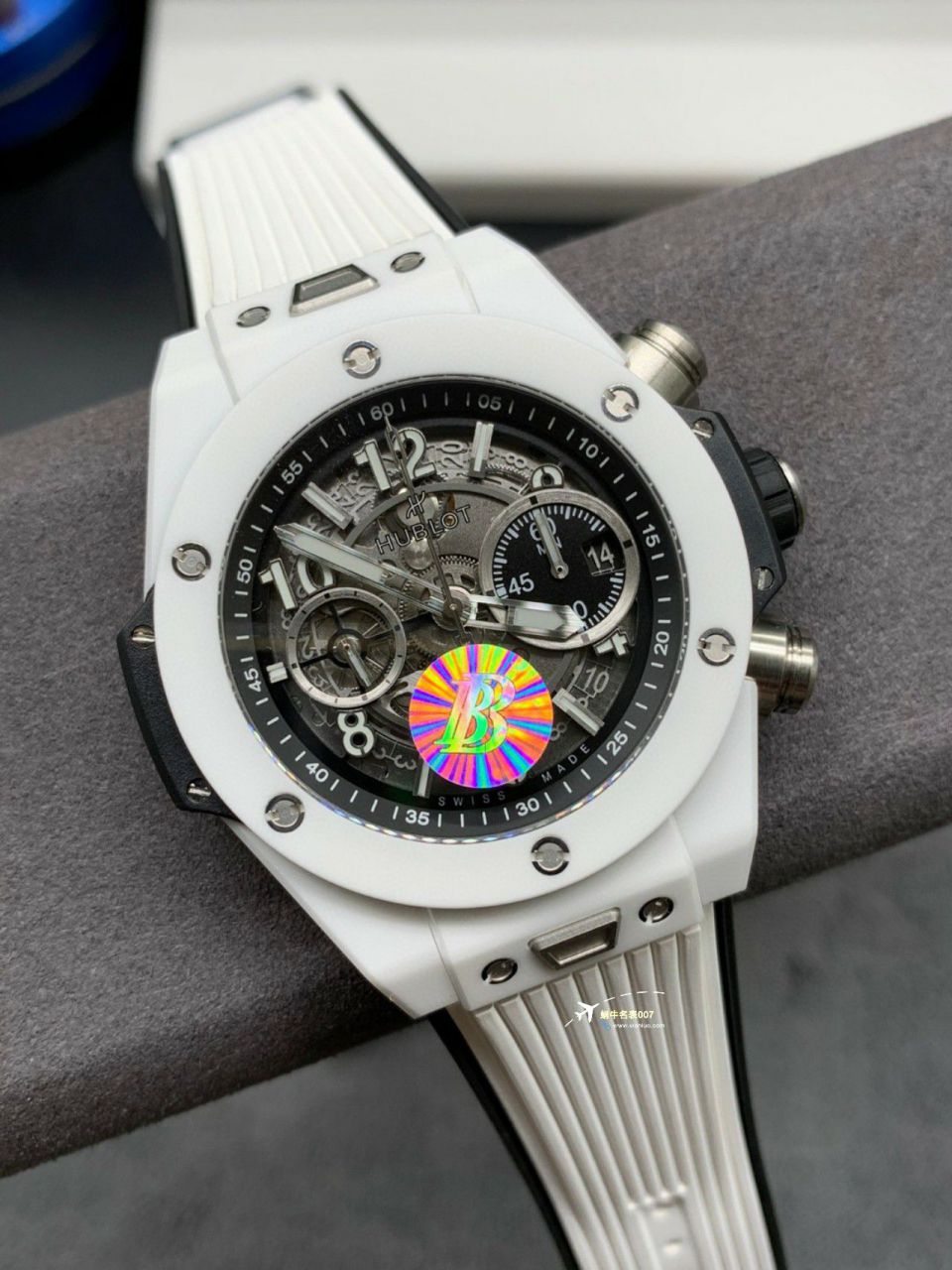  Video analysis ZF top  Replica Copy 彩色 Composite  hublot BIG BANG系列441.HX.1170.RX，441.CY.471Y.RX wrist watches  / YB121